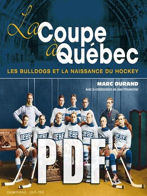 cover image of La Coupe à Québec